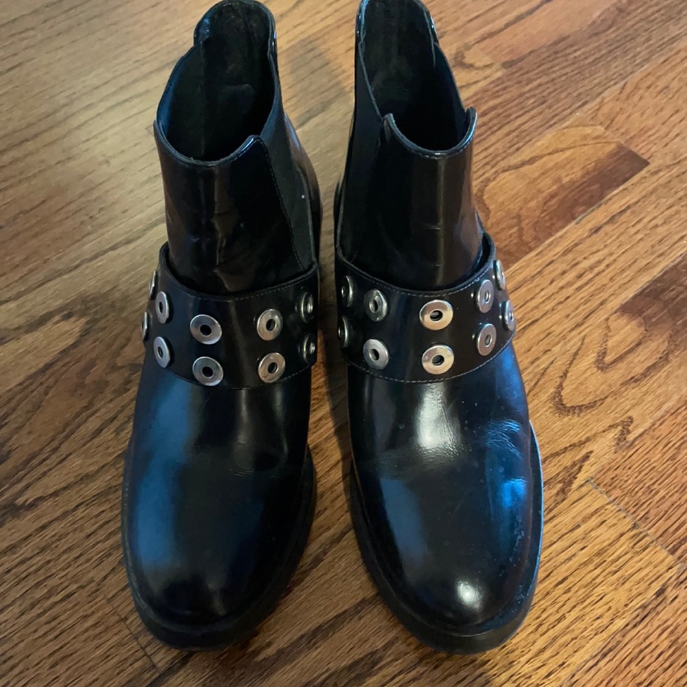 Sandro leather boots